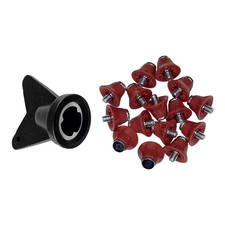 13 Pieces Screw-in Stud Kit Weather Resistant Footwear Accessory Anti-Slip