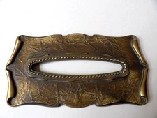 Vintage Amerock Carriage House Tissue Kleenex Box Top Holder Cover Top