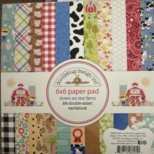 Doodlebug Double-Sided Paper Pad 6X6 24/Pkg-D...