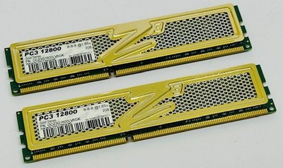 4GB Kit (2 x 2GB) OCZ OCZ3G1600LV6GK PC3-12800 1600MHz DDR3 Computer Arbeitsspeicher Kit