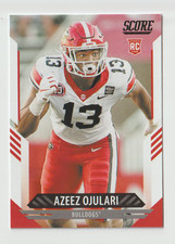 2021 Score Football #351 Azeez Ojulari RC - Georgia Bulldogs