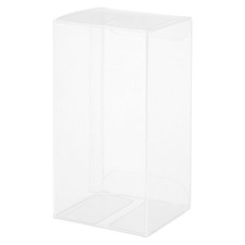 Plastic Retail Boxes 45x50x100mm with Protective Film Clear for Candy 30Pcs