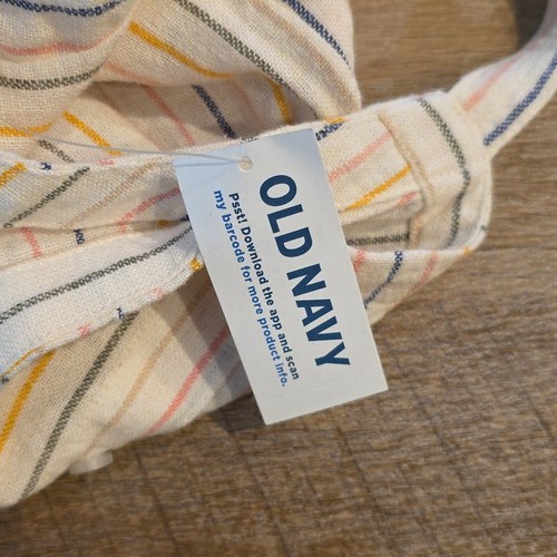 Old Navy- Sleeveless Romper- Linen Blend. Size 8. NWT! - Picture 7 of 8
