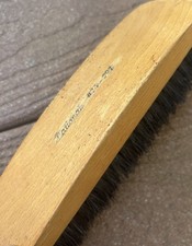 Vintage Horsehair Shoeshine Brush - Wood Handle - Made in the U.S.A.