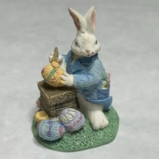 Midwest Importers Cannon Falls Bunny Figure Cottontail Lane Miniature VTG 1993