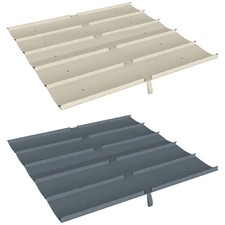 Outsunny Telo per Pergola 3x3m in Poliestere UV30+ con Fori di Drenaggio