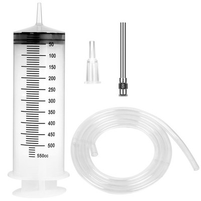 500Ml Large Syringe with 27.6 Inch Tube Sterile and Individual Sealed Plastic