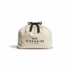 Authentic Coach Small Dust Bag Cover   Drawstring Storage   Free Shipping