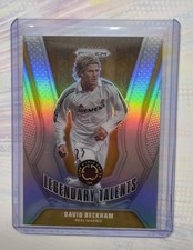 Panini David Beckham Prizm Legendary Talents Real Madrid Soccer #16