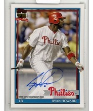2026 Topps RYAN HOWARD autograph card
