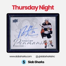 2024 UPPER DECK PREMIER #PEN-RS RYAN STROME PENMANSHIP AUTO