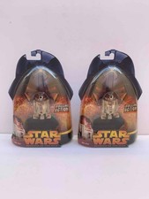 (2) 2005 Star Wars Revenge of the Sith R4-P17 #68 Variant Error Figures - New