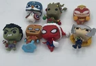 Lot/7 Funko Pop Mini Marvel Figures(holiday)