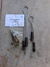 Greenlee Cable Wire Tugger Pulling Grips Set with Clevis Model 629