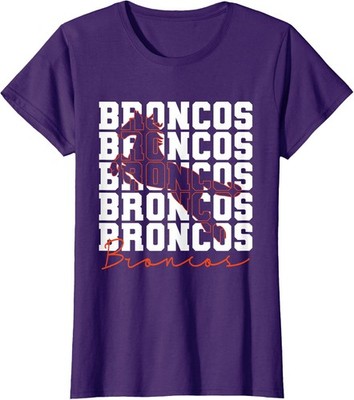 Vintage Broncos Athletic Name Inspirational Ladies' Crewneck T-Shirt