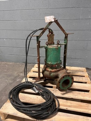 3HP Submersible Sewage Pump 3 Phase 4  Discharge Industrial Wastewater
