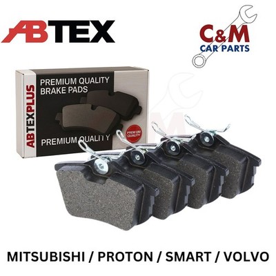 Abtex Rear Brake Pads fits MITSUBISHI CARISMA 1997-2006