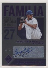 2018 Panini Chronicles Auto Purple 2/99 Jeurys Familia #CA-JE Auto 0cv
