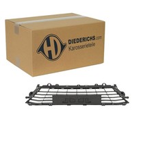 DIEDERICHS BLENDE SCHWARZ STOßSTANGE MITTE passend für RENAULT MEGANE | 4467045