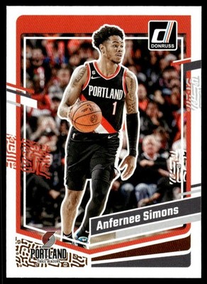2023-24 Donruss Anfernee Simons Portland Trail Blazers #97 22610