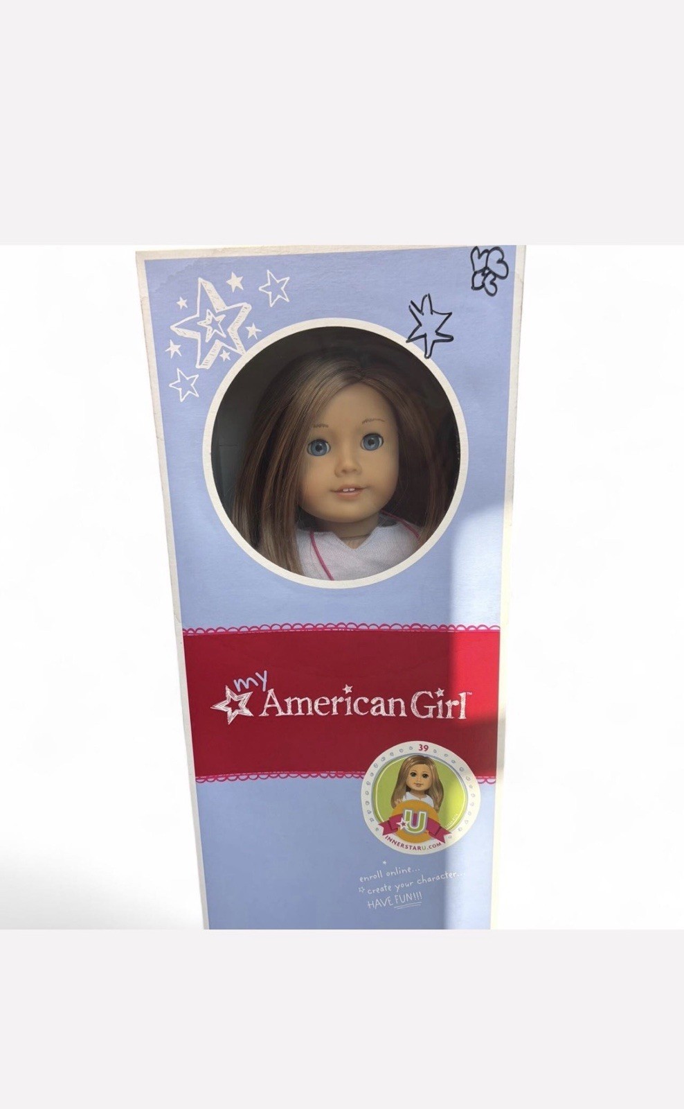 American Girl Truly Me 18" Doll #39 Brown Eyes Straight Hair