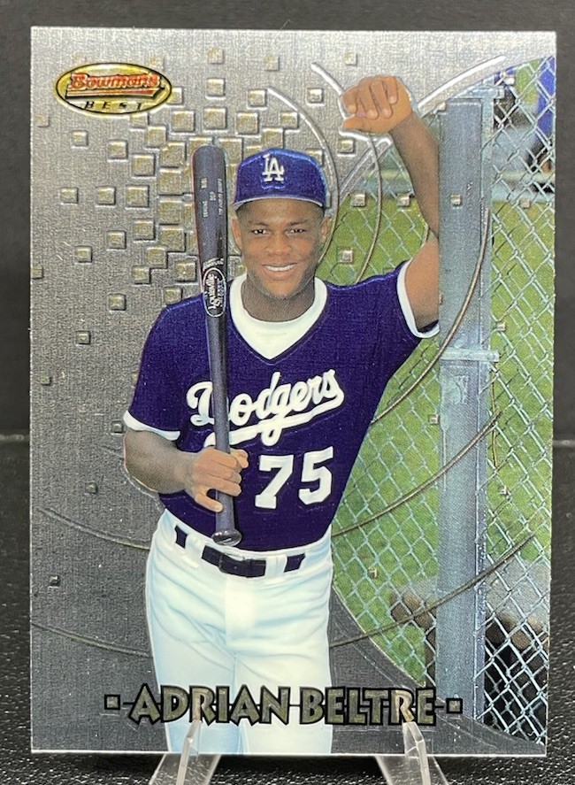 Adrian Beltre #117 Baseball Cards 1997 Bowman's Best trading card — raw and PSA graded price guide