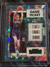 2021-22 Panini Contenders - LaMelo Ball #6 Game Ticket Greenice