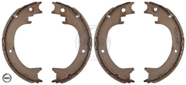 A.B.S. 9345 Bremsbackensatz FüR Feststellbremse Bremsbackensatz-image