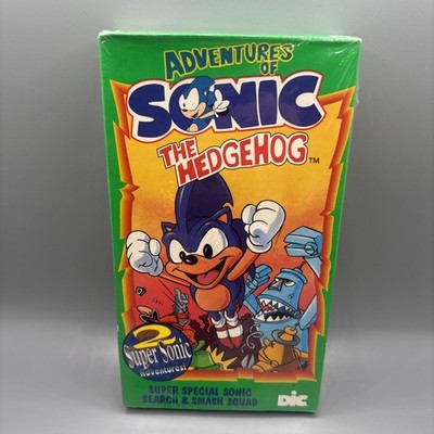 Sonic the Hedgehog: Super Special Sonic Search Smash Squad (VHS 1994) New/Sealed