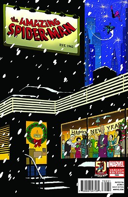 AMAZING SPIDERMAN 700 1:50 MARCOS MARTIN 50th ANNIVERSARY