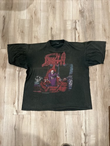 T-Shirt Officiel Death 'Scream Bloody Gore' - Noir, 100% Coton, Coupe Regular, Manches Courtes