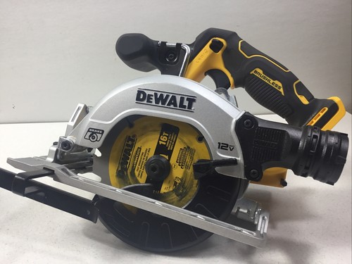 DEWALT DCS512B 12V MAX XTREME Brushless 5-3/8 in. Cordless Circular Saw Demo. - Picture 3 of 12