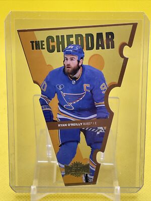 2021-22 SKYBOX NHL Metal Universe #TC-13 RYAN O'REILLY The Cheddar GOLD 34/50