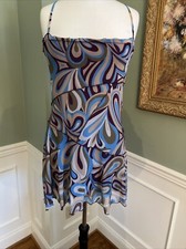 Urban Outfitters Dress Size Med Y2K Mesh Mini Dress Fairy Whimsical 90s