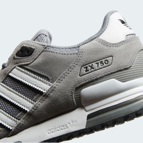 Auténtico Adidas Originals ZX 750 ® (Tallas para Hombres: UK 10 y 11) Azul Real/Blanco - Imagen 3 de 5