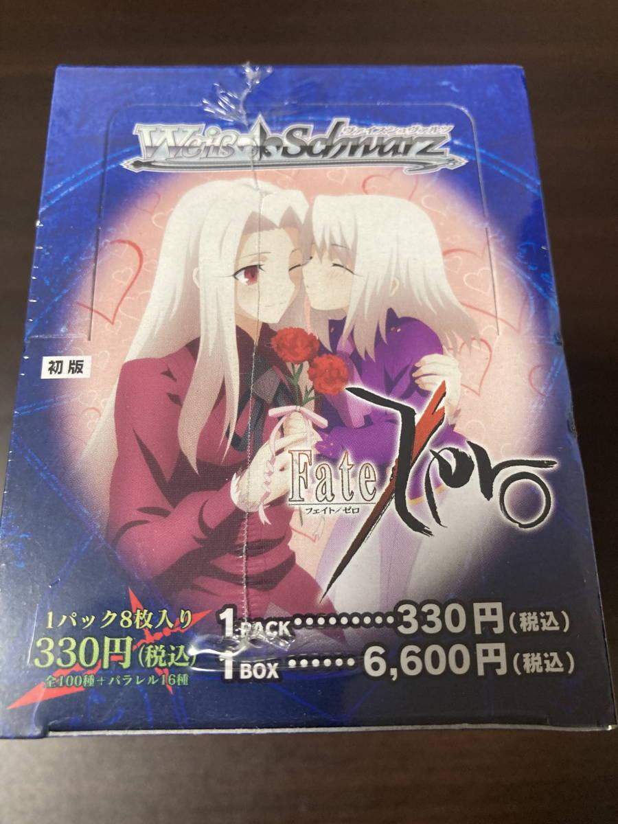 Weiss Schwarz Fate/Zero Unopened BOX Unused Japan Rare Weiss Schwarz Fate/Zero Unopened BOX Unused Japan Rare