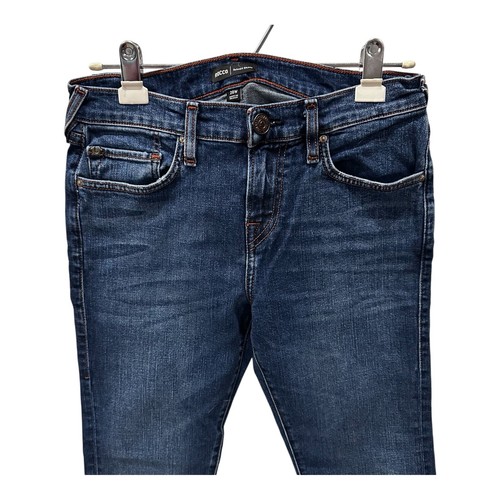 Jeans skinny True Religion uomo taglia 28x33 blu Rocco relaxed senza patta - Foto 2 di 10