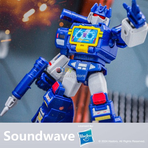 Blokees Transformers G1 Soundwave Action Figure Blind Box Model Toy 4" Scale Set - Picture 28 of 66