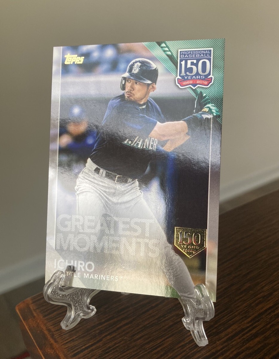 Topps 2019 ICHIRO Great Moments Insert 150 YEAR STAMP #d To /150