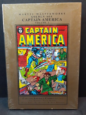 Marvel Masterworks - Golden Age Captain America Volume 3 - #'s 9-12 - SEALED!