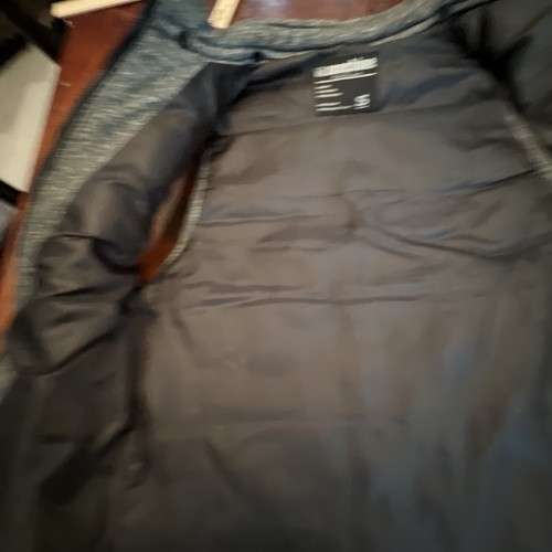 Machine men’s insulated vest full zip small gray - Picture 9 of 12