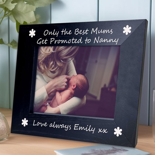 Nanny Gifts For Birthday Personalised Nanny Wood Photo Frame Grandchildren Gifts - Picture 4 of 9