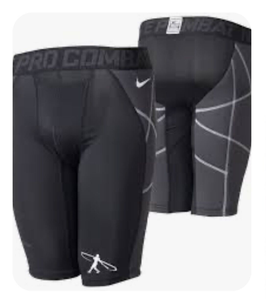 NWOT Nike Pro Combat Swingman Padded Sliding Baseball Shorts Ken Griffey Size Small 29