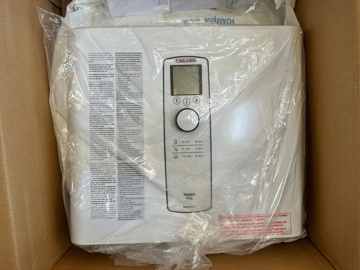 Stiebel Eltron TEMPRA 36 PLUS Tankless Water Heater On Demand Hot