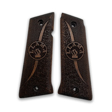 ZIB GRIPS Llama 1911 45 Acp/9mm. Pistol Grip Handmade from Walnut Wood Ars.010