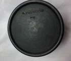 WEDGWOOD 18TH C BASALT ENGINE TURNED INKWELL — photo 6