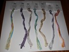Lot of 7 Dragon Floss Hand Dyed Thread "Limited Edition" - Polstitches Designs