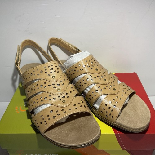 Women's Wear Ever Brand Shoes Gussie Tan Sandals ~ size 9M ~ style #WR11910 - Picture 14 of 14
