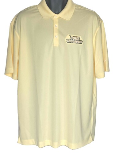 NIKE GOLF Mens Large Polo CORE COOLDOWN 