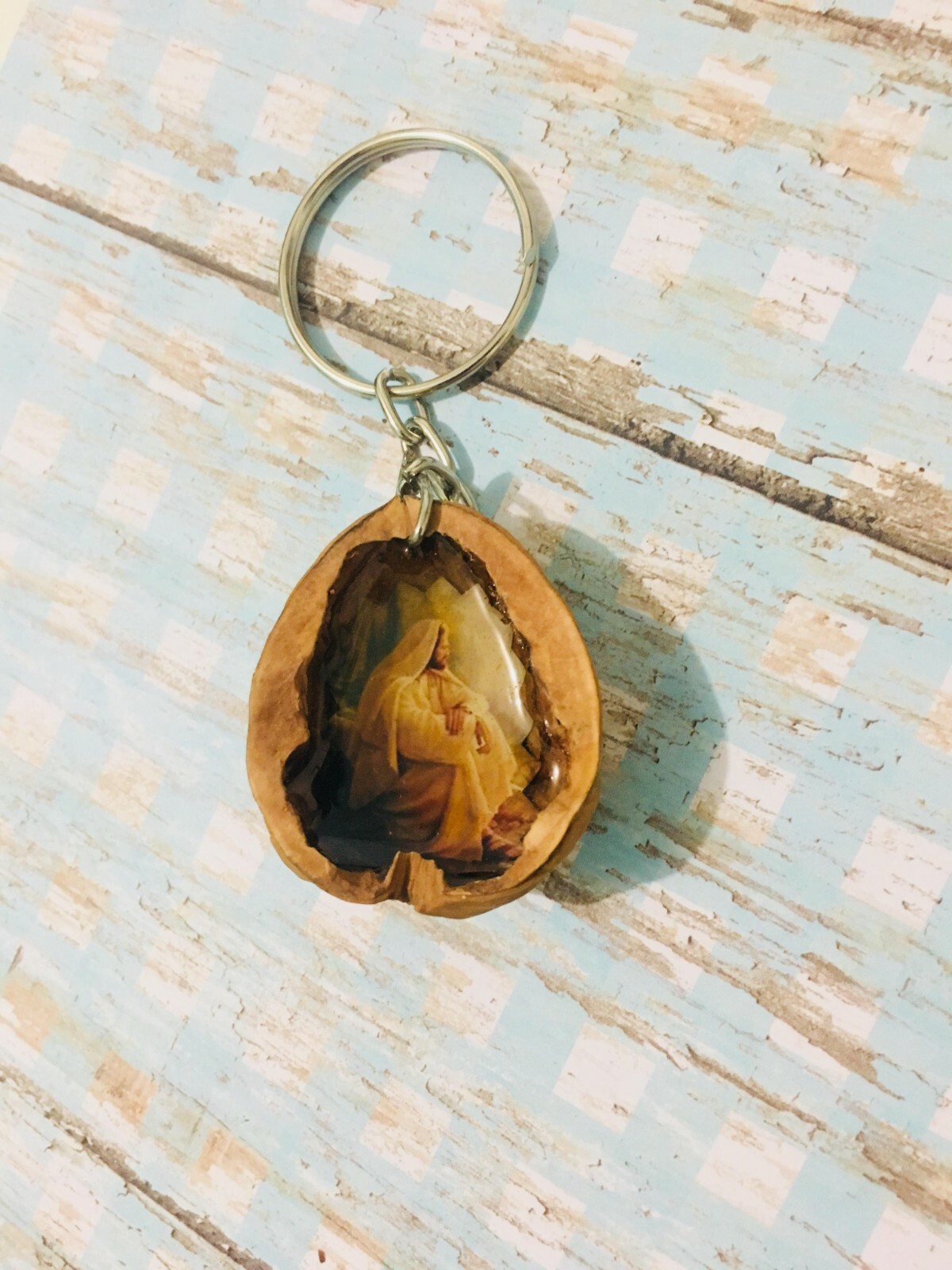 Jesus Christ nut keychain religious eBay